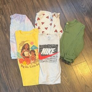 Nike Kids Graphic T-Shirt - White and Black